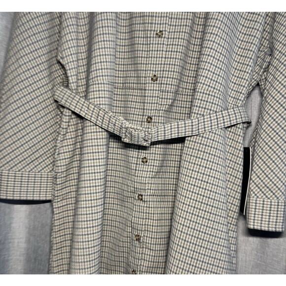 TUCKERNUCK Brown Plaid Sycamore Check Belted Vera Dress NWT Size XXXL - Picture 14 of 15